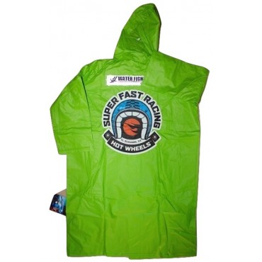 Zeel HotWheels Raincoat Green Size 27"